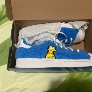 Marge Simpson Limited Edition Adidas Fuzzy Sneakers